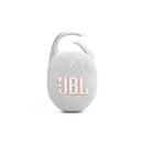 Parlante Portátil JBL Clip 5 | Color Blanco | Bluetooth | Mosquetón integrado para colgar en cualquier lugar | Resistente al agua y polvo | Compacto y ligero