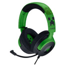 Audífonos Gamer Razer Kraken V4 X | Edición Minecraft | Cableado | Sonido surround 7.1 | Micrófono retráctil | Diseño especial para fans de Minecraft