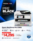 Impresora Epson WorkForce Pro C5810 | Multifuncional a Color | 25 PPM | Fax | WiFi + Ethernet