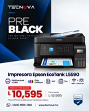 Impresora Epson EcoTank L5590 | Multifuncional a Color | Flujo Continuo | ADF | Fax | WiFi + Ethernet