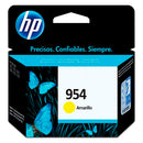Cartucho de Tinta HP 954 | Color Amarillo | Original HP | Compatible con HP OfficeJet Pro 7720, 7740, 8210 y serie 8700 | Alta calidad de impresión