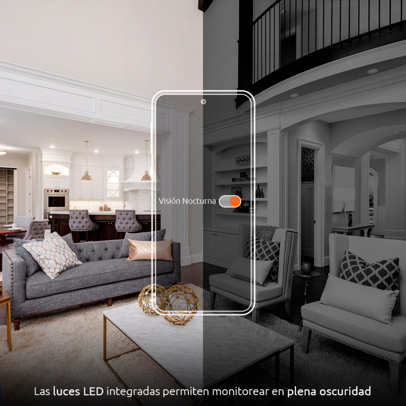 Nexxt Home NHC-P710 PTZ Cámara Interior Wi-Fi 2K