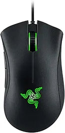 Mouse Gamer Razer DeathAdder Essential | Color Negro | Diseño ergonómico | Sensor óptico de alta precisión 6400 dpi | Cableado USB | Ideal para diestros