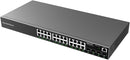 Switch Grandstream GWN7803P | Administrable | 24 puertos PoE+ | 360W