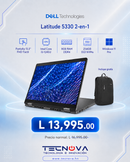 Laptop Dell Latitude 5330 2en1 | Intel Core i5-1245U |  8GB RAM DDR4 | 256GB SSD NVMe |  Pantalla 13.3 FHD Táctil | Windows 11 Pro - TECNOVA