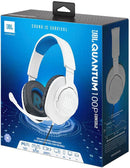 JBL Quantum 100 Auriculares Gaming Play Station Headphones White Color Blanco con Azul Cableado conector 3.5mm Stereo