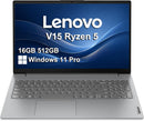 Laptop Lenovo V15 | Ryzen 5 752OU | 16GB RAM  LPDDR5 | 512GB SSD M.2 NVMe