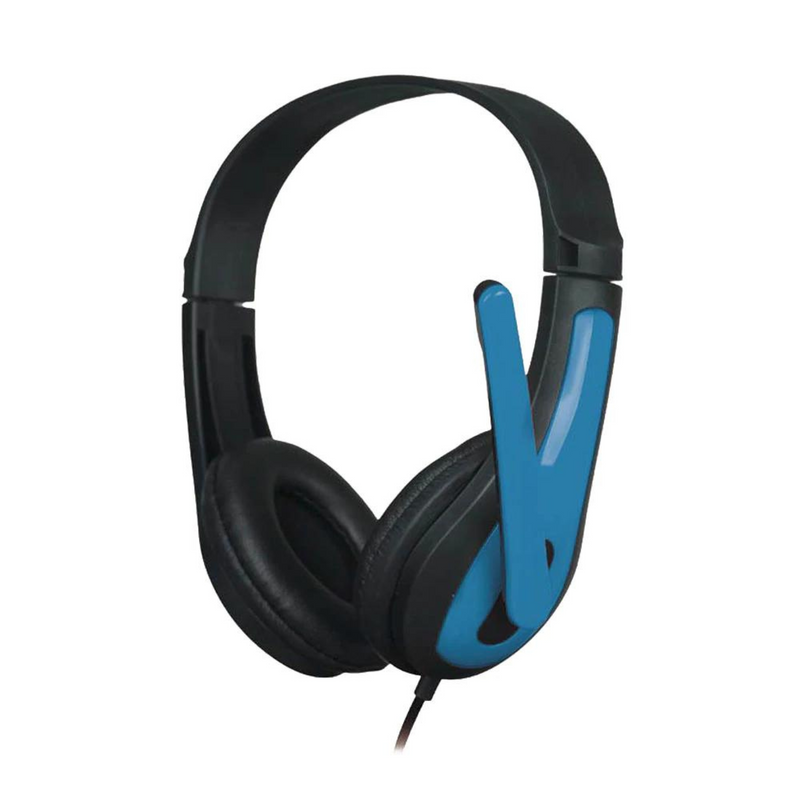 Unno Tekno Auriculares con micrófono 3.5mm color Azul HS7207BL