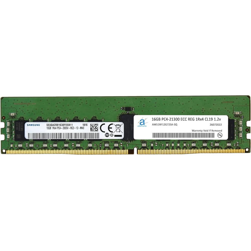 Samsung Memoria RAM RDIMM ECC 16GB DDR4 2666Mhz PC4-21300 para Servidor DELL