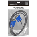 Cable VGA DB15 Argom Tech 6 pies macho macho 1.8 metros