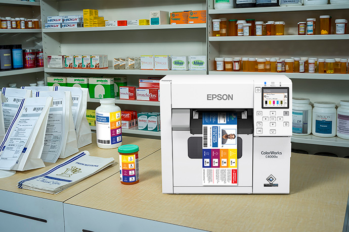 Epson ColorWorks CW-C4000 Impresora de etiquetas a color