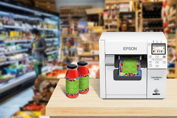 Epson ColorWorks CW-C4000 Impresora de etiquetas a color