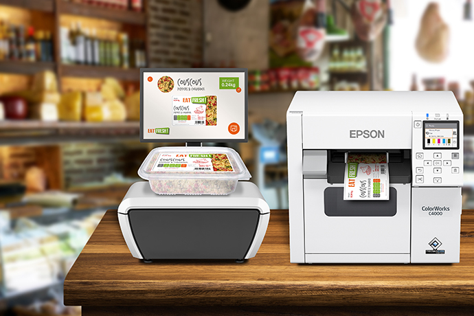 Epson ColorWorks CW-C4000 Impresora de etiquetas a color