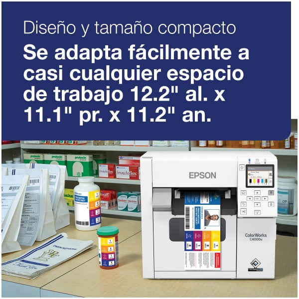 Epson ColorWorks CW-C4000 Impresora de etiquetas a color
