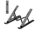Soporte para Laptop de Aluminio Gris Oscuro