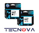 Cartucho de tinta HP 667