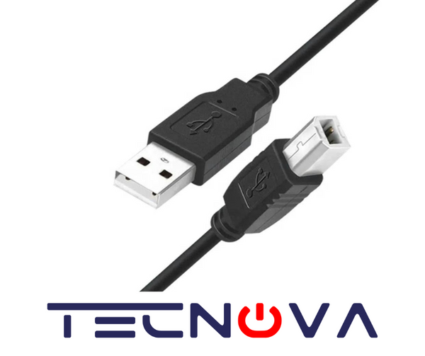 Argom Tech Cable USB 2.0 A-Macho a B-Macho para impresora