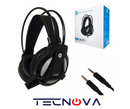 HP H100 Auriculares headset audífonos estéreo gaming 3.5mm con control de volumen.