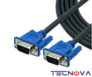 Cable VGA DB15 Tekno Unno 6 pies macho macho 1.8 metros