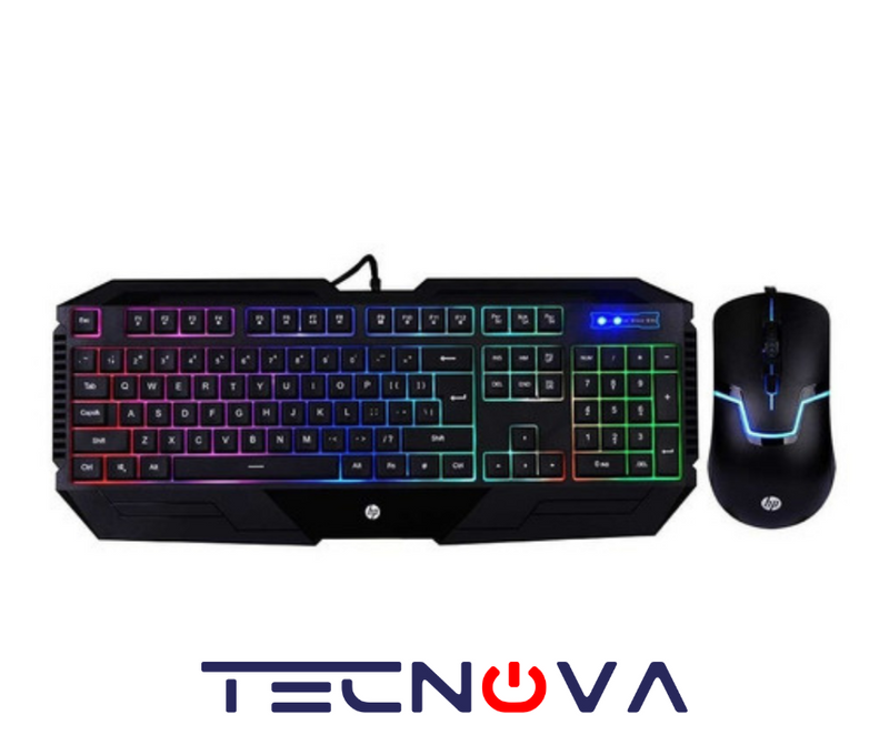 Combo de teclado y mouse gaming HP GK1100 EN