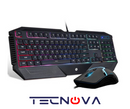 Combo de teclado y mouse gaming HP GK1100 Español Spanish ES