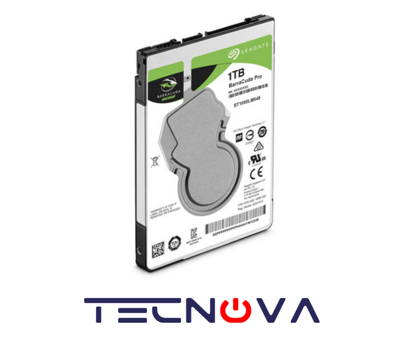 Disco Duro Seagate 1TB 2.5" 5400RPM 128MB 7mm caché