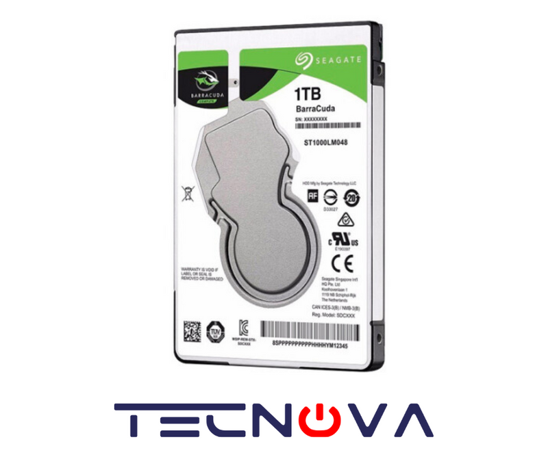 Disco Duro Seagate 1TB 2.5" 5400RPM 128MB 7mm caché