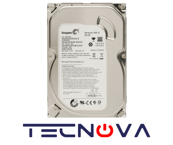 Disco Duro Seagate Barracuda 3.5” SATA 7200 RPM