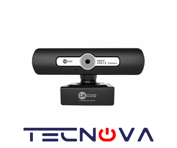 Lenovo Lecoo Webcam Cámara Web 720p USB WEC01