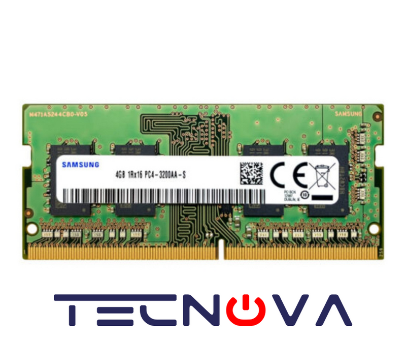 Memoria RAM SAMSUNG 4GB DDR4 3200Mhz sodimm para laptop