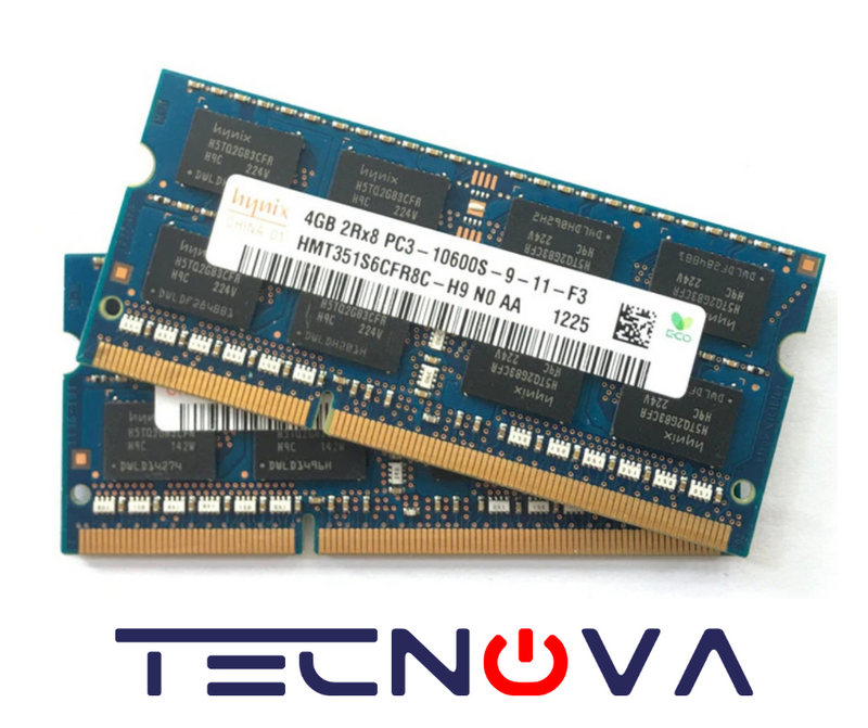 Memoria RAM Hynix 4GB DDR3 1600Mhz 10600 sodimm para laptop