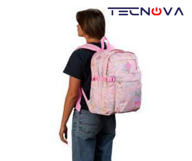 JANSPORT Mochila Rosa Floral 15” Main Campus Simplifield Floral