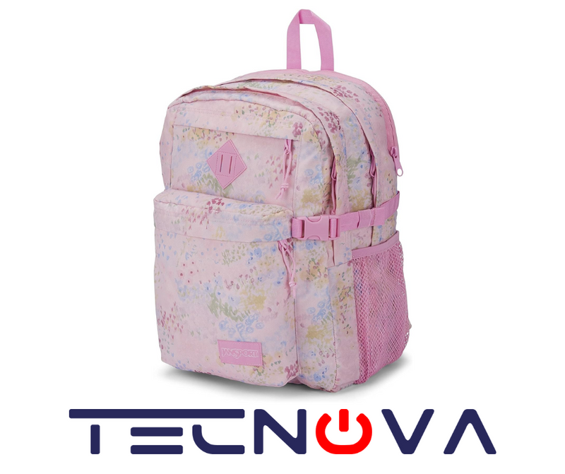JANSPORT Mochila Rosa Floral 15” Main Campus Simplifield Floral