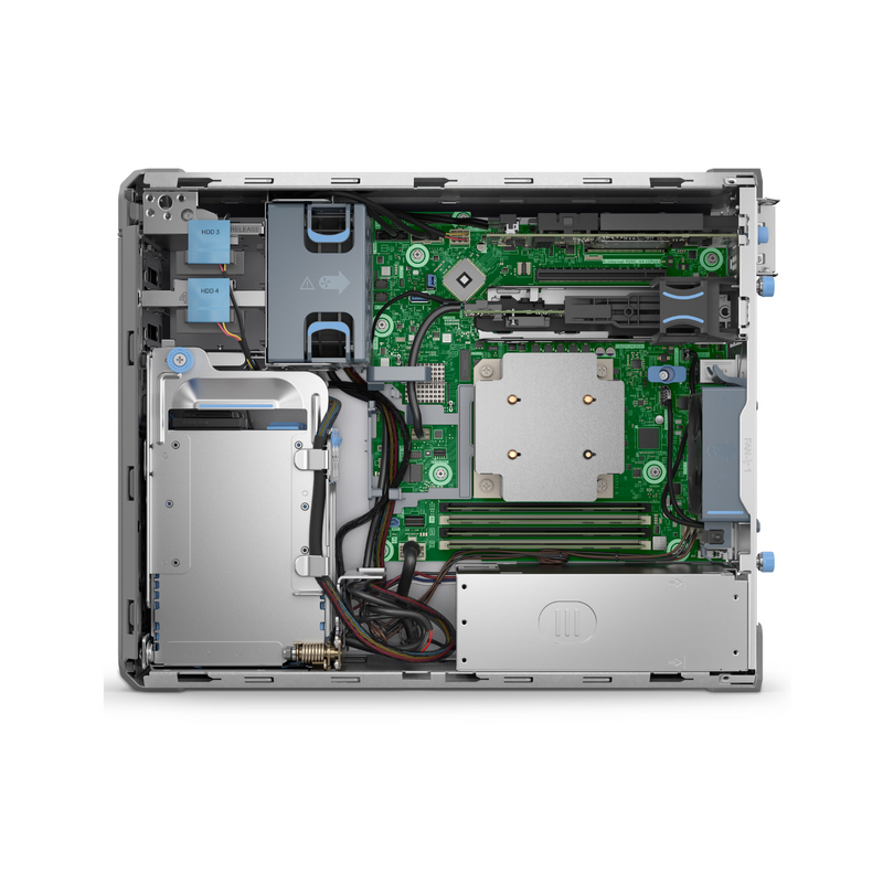 Servidor Dell PowerEdge R760XS Intel® Xeon® Silver 4514Y 64GB RAM 2x2TB HDD iDRAC9 15G Enterprise 3 años de Garantía Misión Crítica 4H