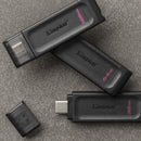 Kingston 128GB Memoria USB DataTraveler DT70 USB TypeC 3.2 DT70128GB