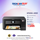 Epson EcoTank L4260 Impresora Multifuncional flujo continuo a color Dúplex  WiFi  USB hasta con 2 años de garantía