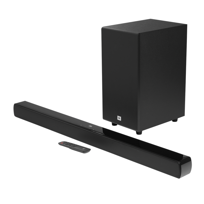 JBL Cinema SB190 Barra de sonido con subwoofer Sound bar 2.1 Wireless sub  380 Watts Bluetooth HDMI Color Negro