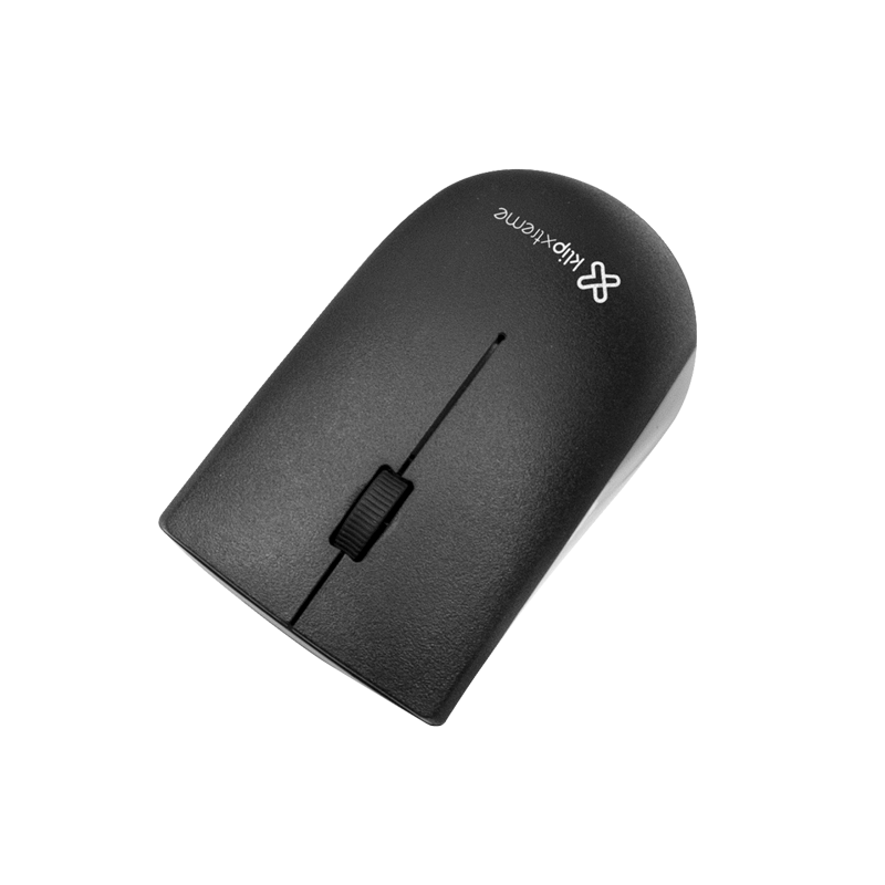 Klipx KCK-265S combo Teclado y mouse inalámbrico con dongle USB 2.4GHz color Negro