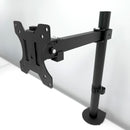 Klipx KPM-300 Bracket brazo estante ajustable para monitor en escritorio 13-32