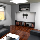 KlipX KPM-725 Soporte montaje pantalla en pared LCD Tilt   23-46 TVs