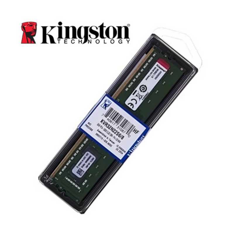 Kingston memoria RAM 8GB DDR4 3200MHz PC4-25600 CL22 1.2 V DIMM 288 contactos para Desktop