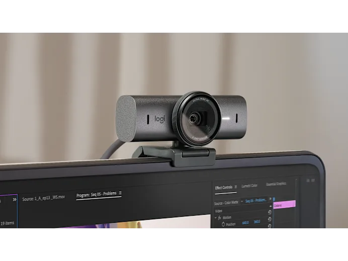 Logitech MX Brio 4K Webcam Color Grafito