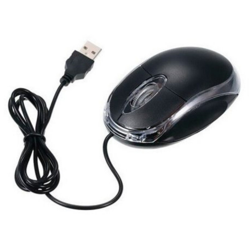 Mouse Rippa optico cableado USB 3D M811