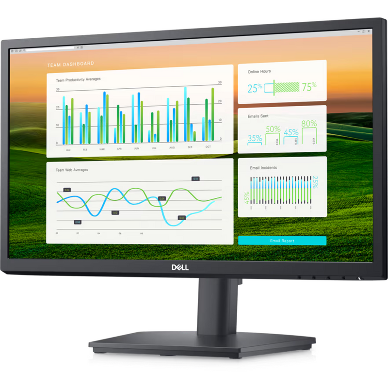 Dell Monitor E2225H 21.5" 22" 1920x1080 60Hz TN VESA VGA DisplayPort 3 años de Garantía