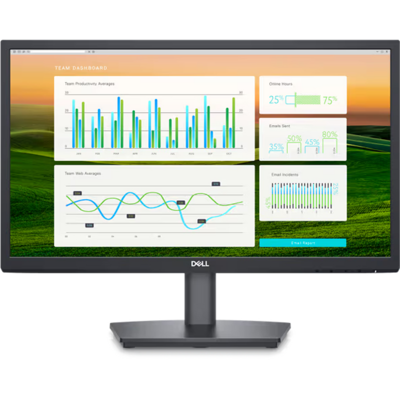 Dell Monitor E2225H 21.5" 22" 1920x1080 60Hz TN VESA VGA DisplayPort 3 años de Garantía