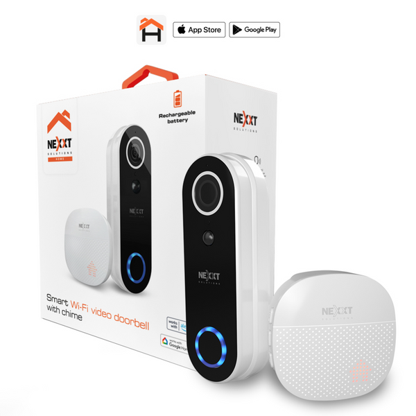 Nexxt Home NHC-D100 Timbre inteligente con cámara 1080p Wi-Fi