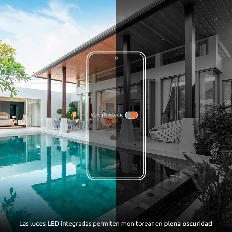 Nexxt Home NHC-O612 PTZ Cámara Exterior Wi-Fi 2K