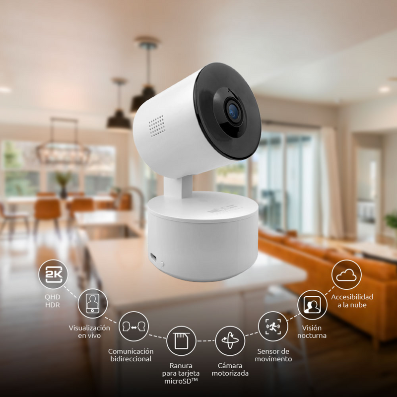 Nexxt Home NHC-P710 PTZ Cámara Interior Wi-Fi 2K