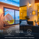 Nexxt Home NHP-O610 Enchufe inteligente dual con conexión Wi-Fi para exterior