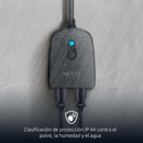Nexxt Home NHP-O610 Enchufe inteligente dual con conexión Wi-Fi para exterior